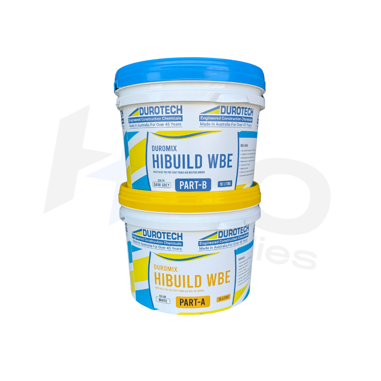 Duromix HiBuild WBE – 2-Part Epoxy Protective Coating