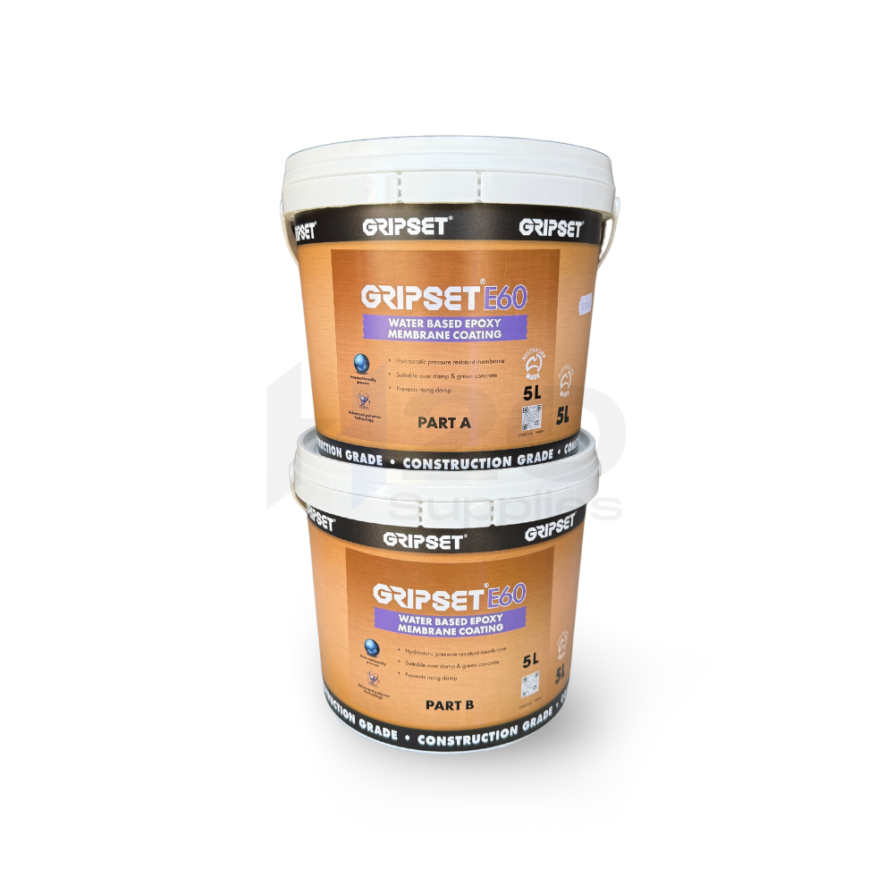 Gripset E60 – Water-Based Epoxy Primer for Damp & Porous Surfaces