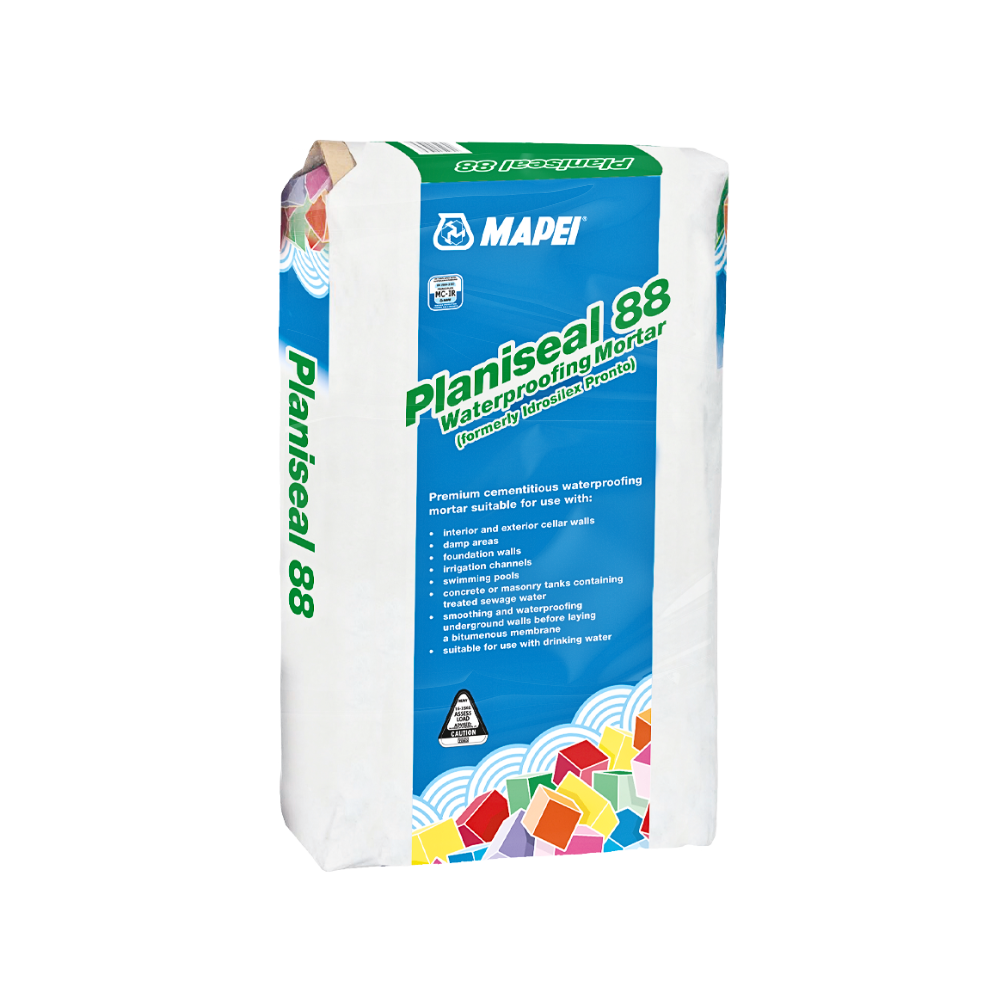 Mapei Planiseal 88 – Cementitious Waterproofing Mortar for Concrete