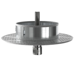 Innovative Tools 230mm FC puddle flange recess disc with integrated 150mm hole saw