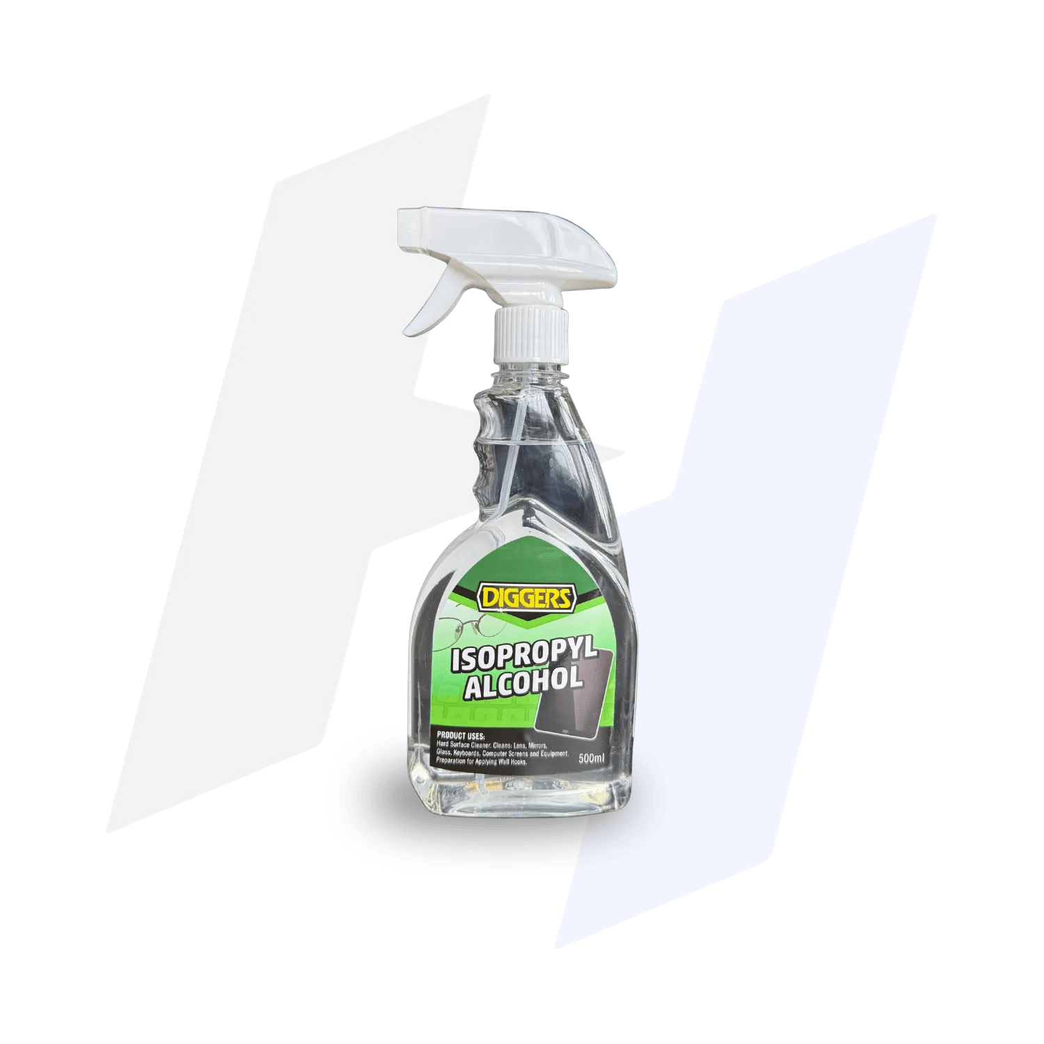 DIGGERS Isopropyl Alcohol 500ml – Surface Cleaner & Degreaser