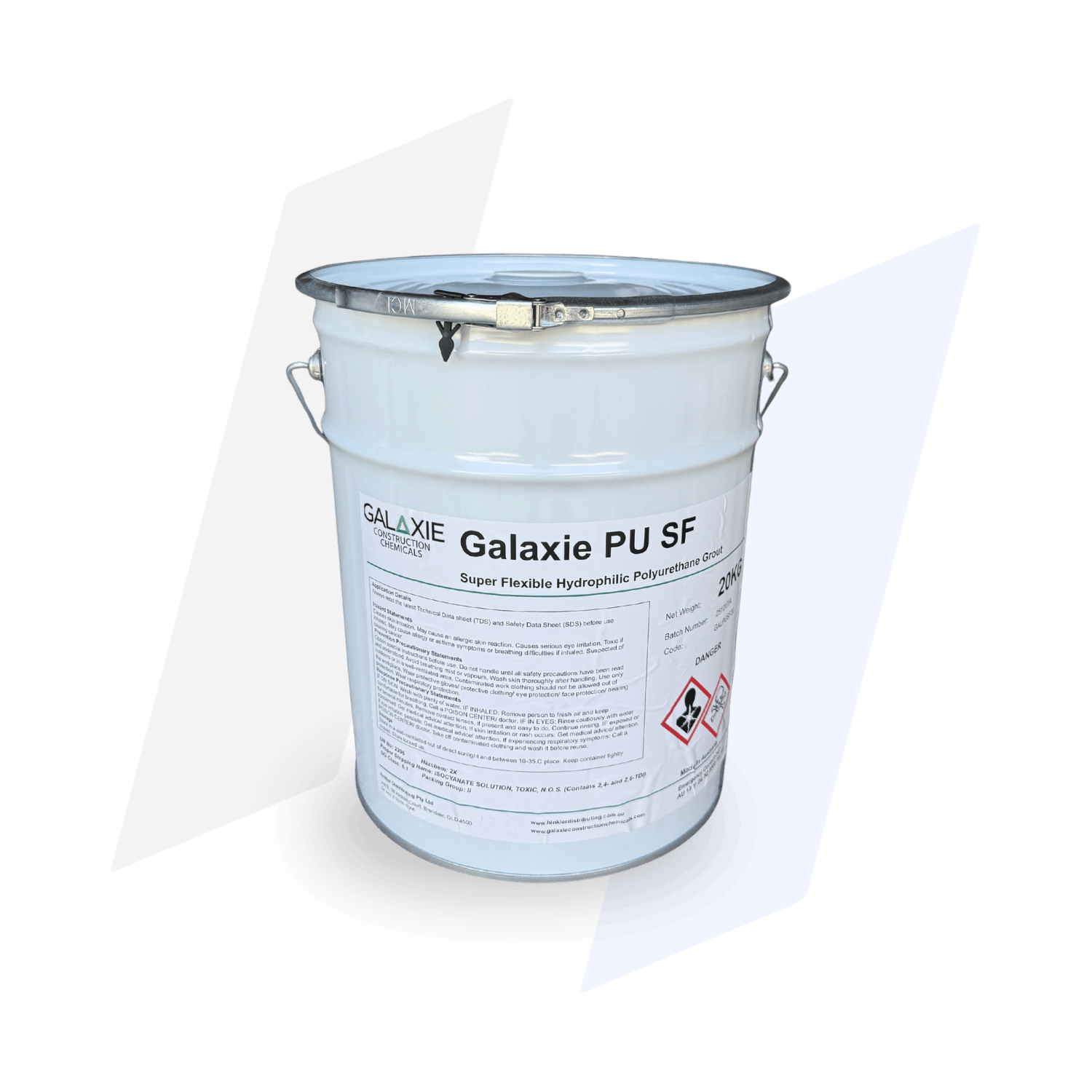 GALAXIE PU SF – Super Flexible Hydrophilic Polyurethane Injection Grout
