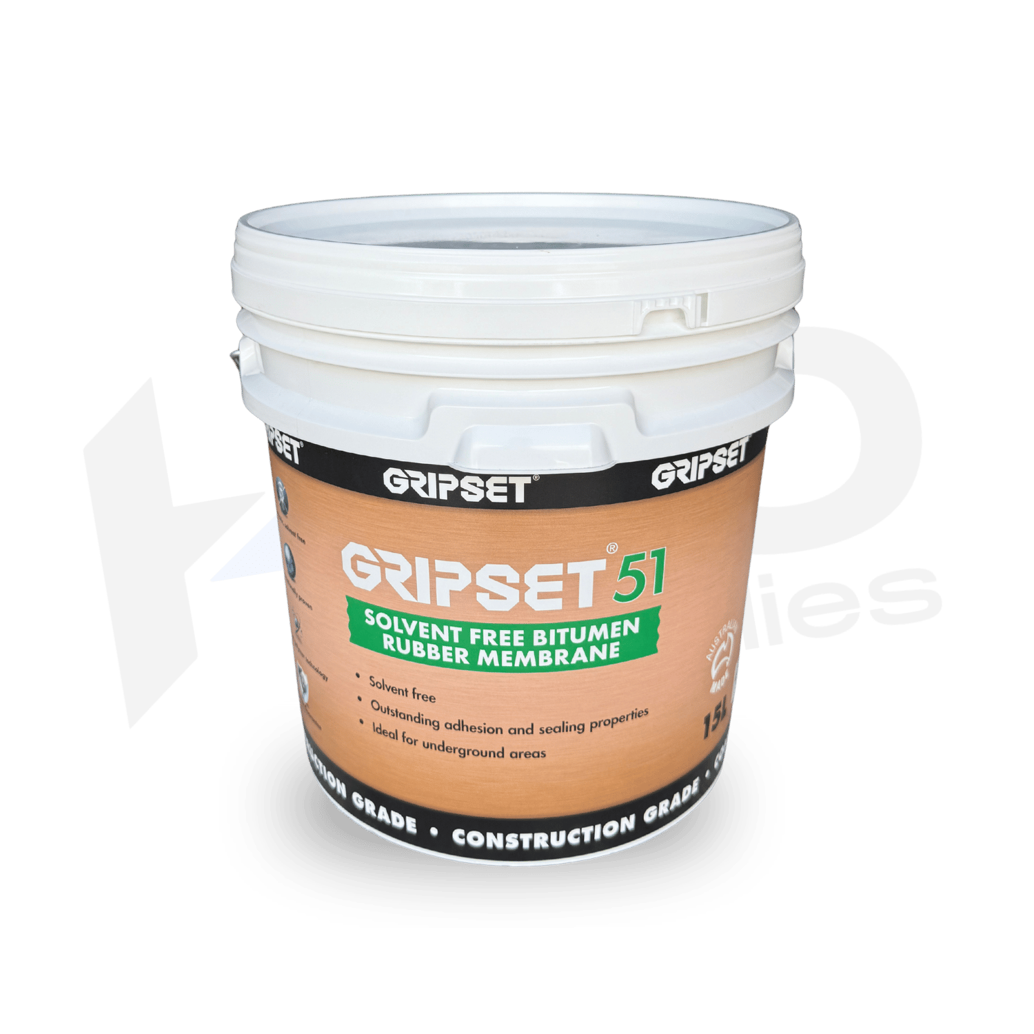 Gripset 51 – Bitumen Rubber Waterproofing Membrane