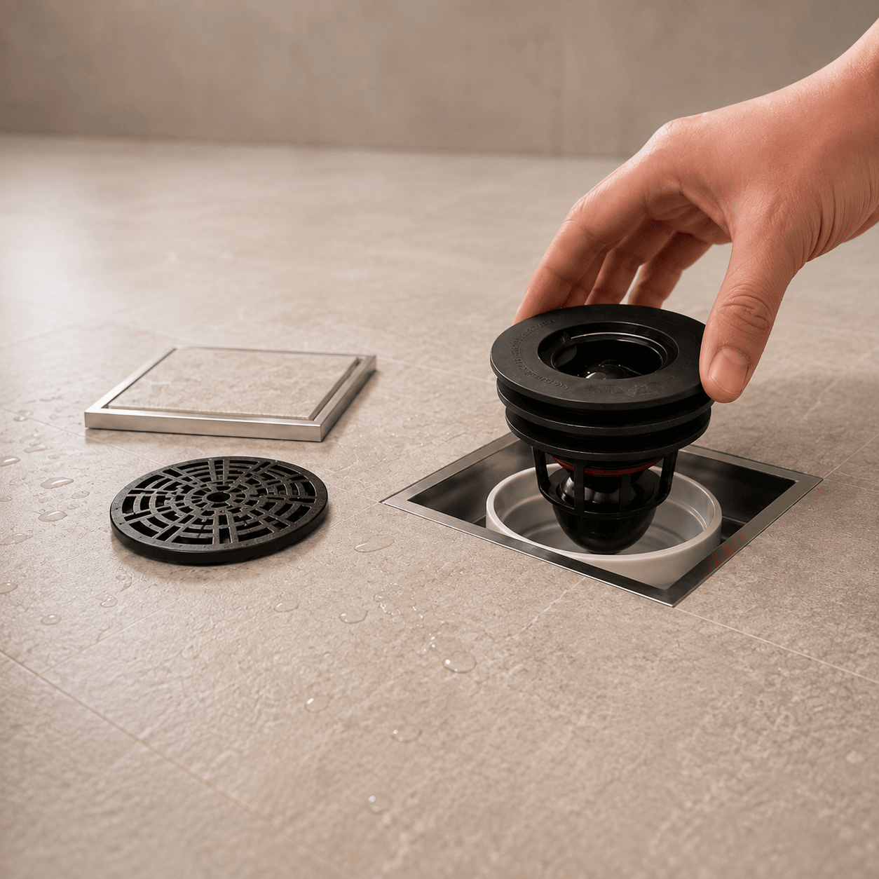 MAGdrain Push-Fit Magnetic Drain Seal
