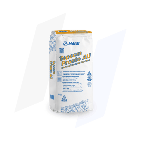 Mapei Topcem Pronto AU – Ready-to-Use Fast Drying Screed Mortar – H2O ...