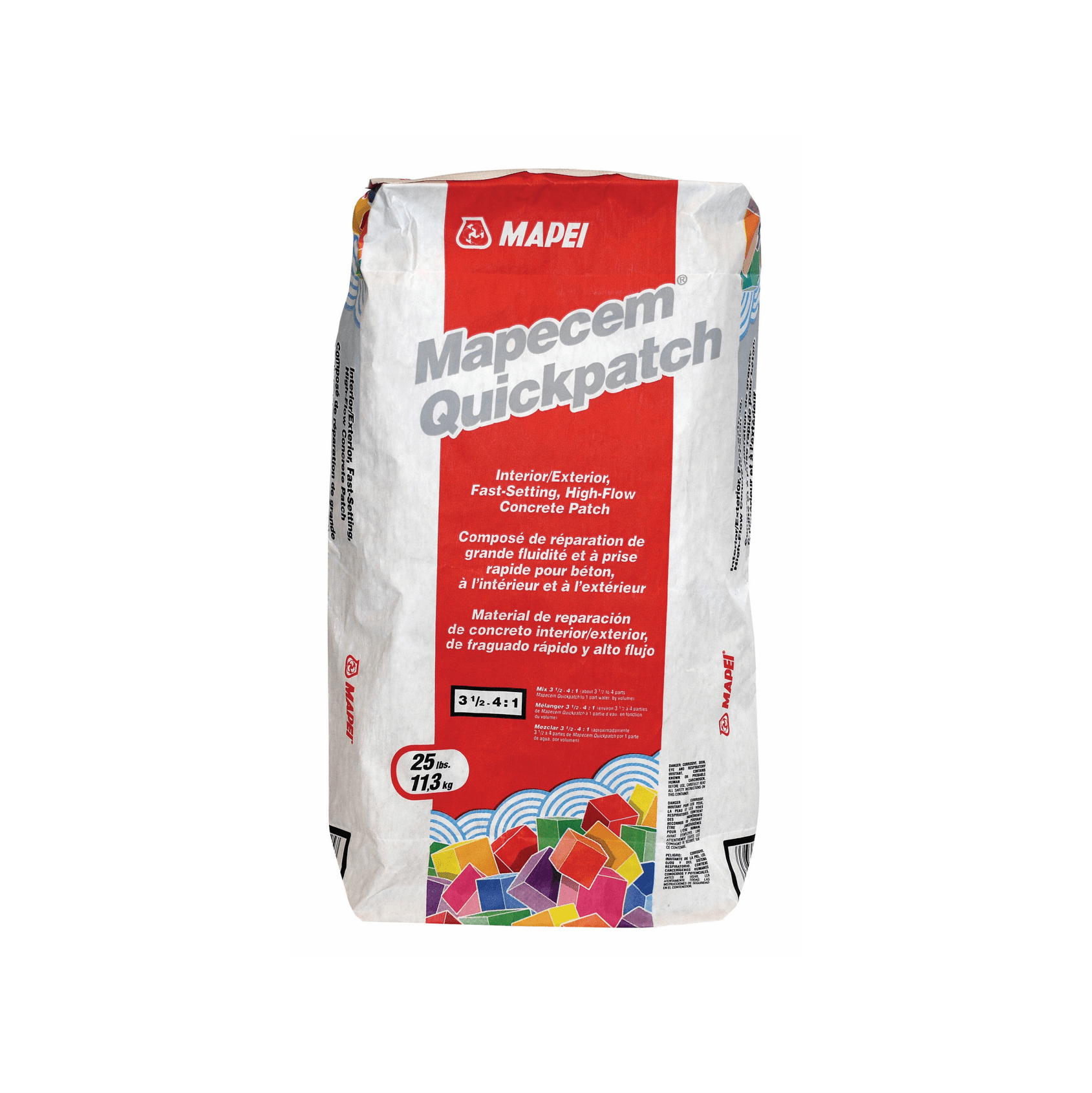Mapecem Quickpatch – Rapid-Setting Concrete Patch Repair Mortar