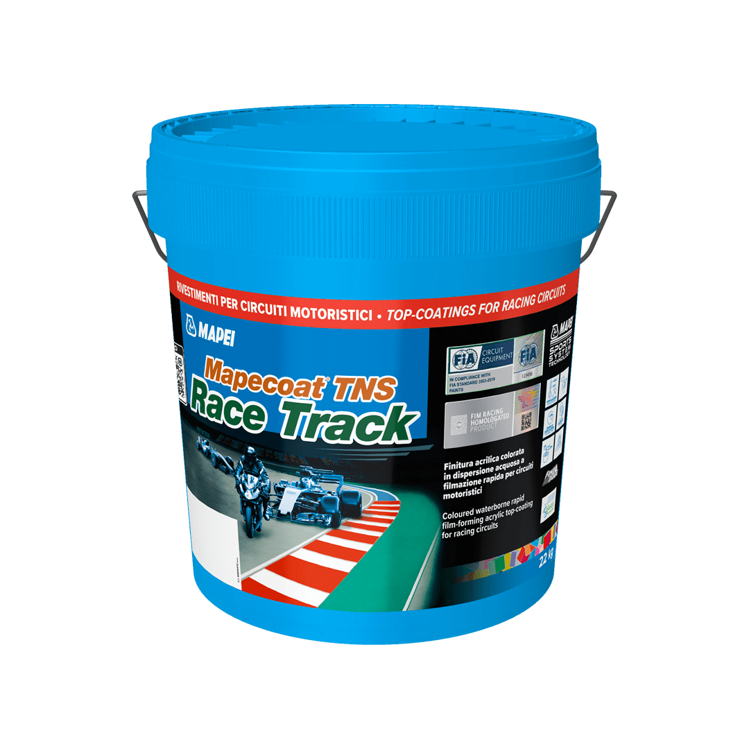 Mapecoat TNS Race Track – Textured Acrylic Sports Coating