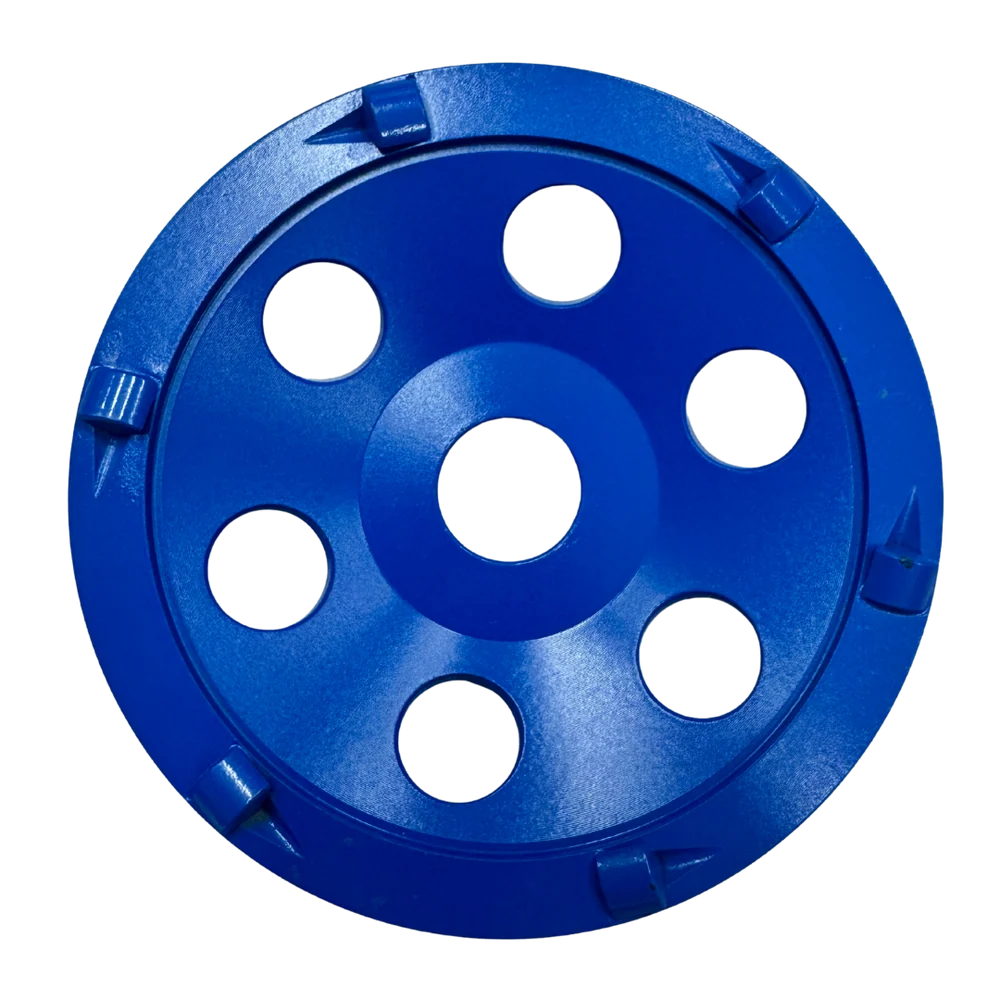 125mm six-segment PCD grinding disc for coating removal