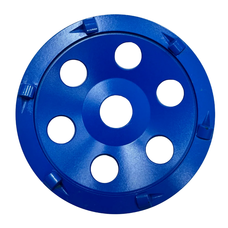 125mm six-segment PCD grinding disc for coating removal