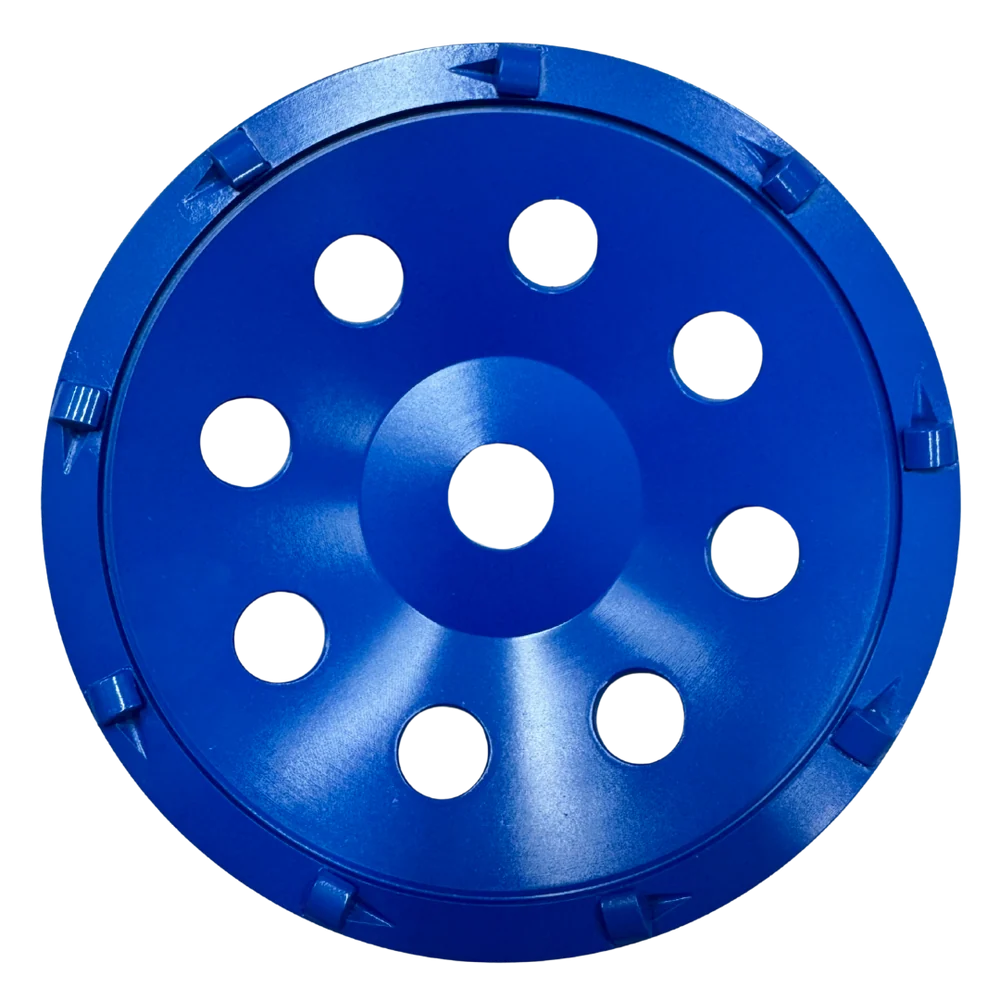 180mm six-segment PCD grinding disc for coating removal