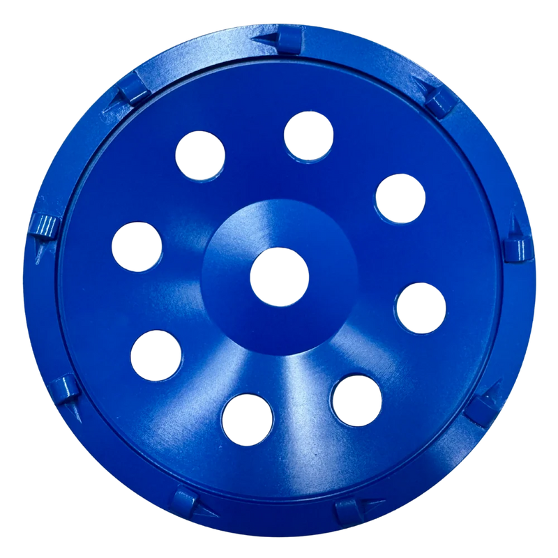 180mm six-segment PCD grinding disc for coating removal