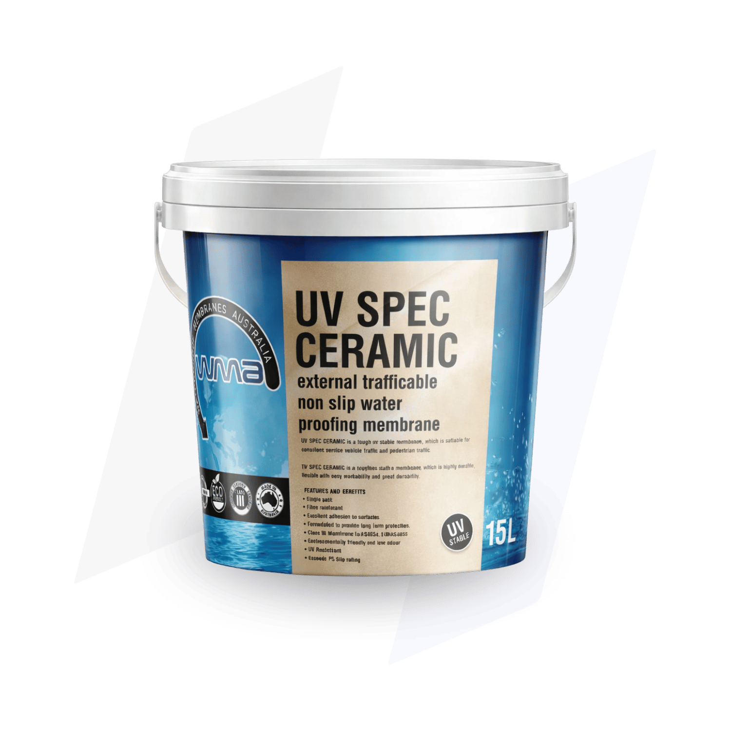 UV Spec Ceramic – Trafficable UV-Stable Waterproofing Membrane
