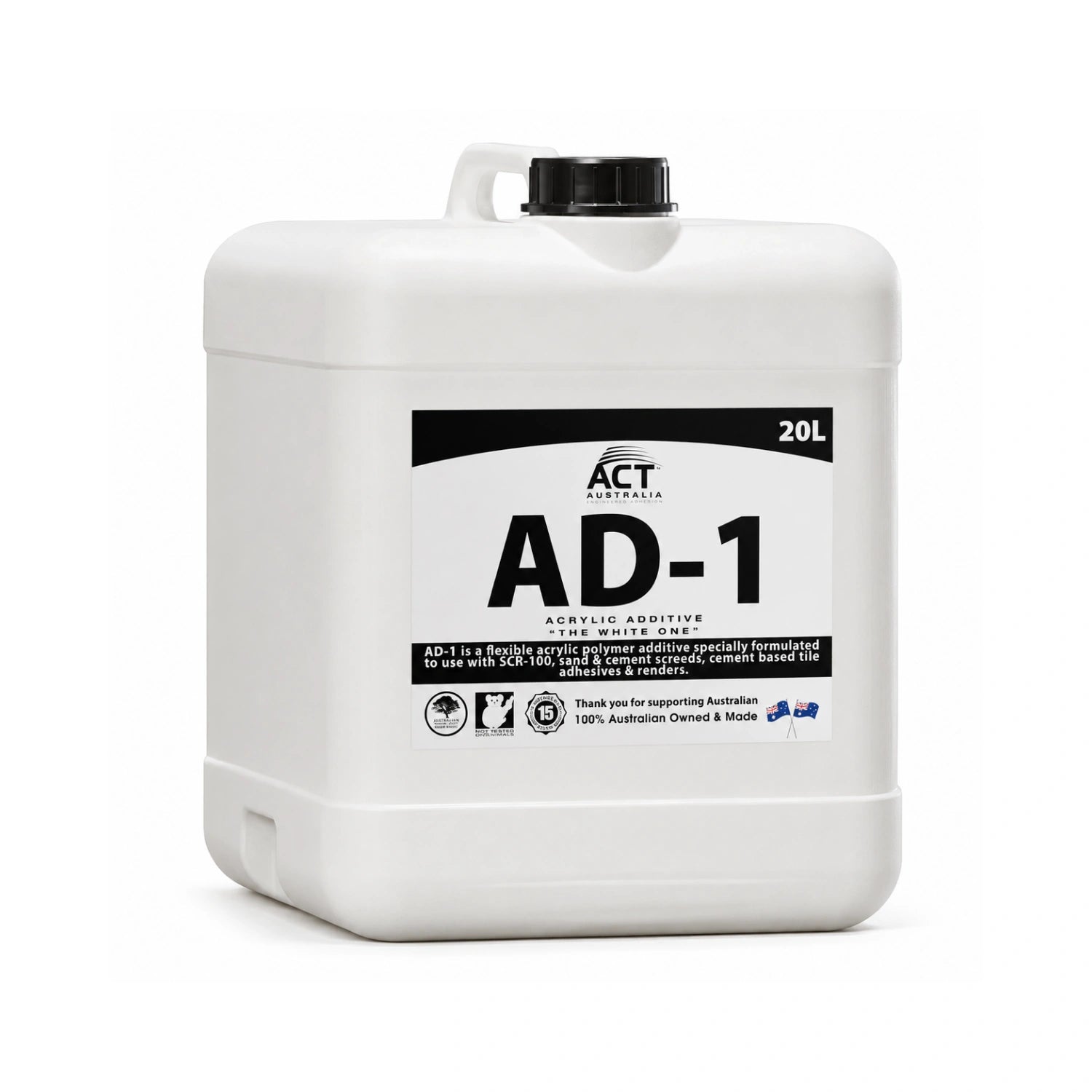 ACT AD-1 acrylic polymer additive 20L container