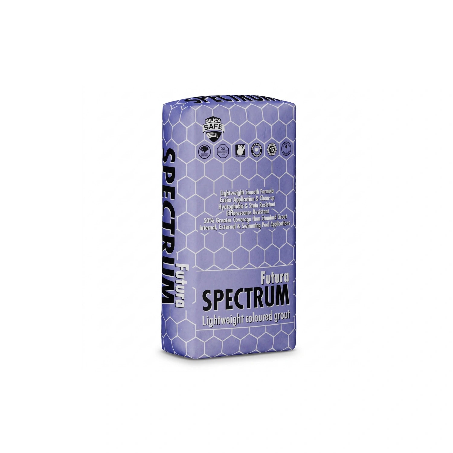 ACT Spectrum Futura lightweight coloured grout bag