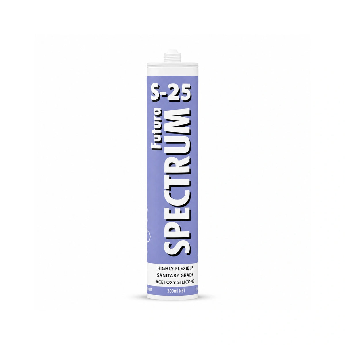 ACT Spectrum Futura S-25 acetoxy silicone 300ml cartridge