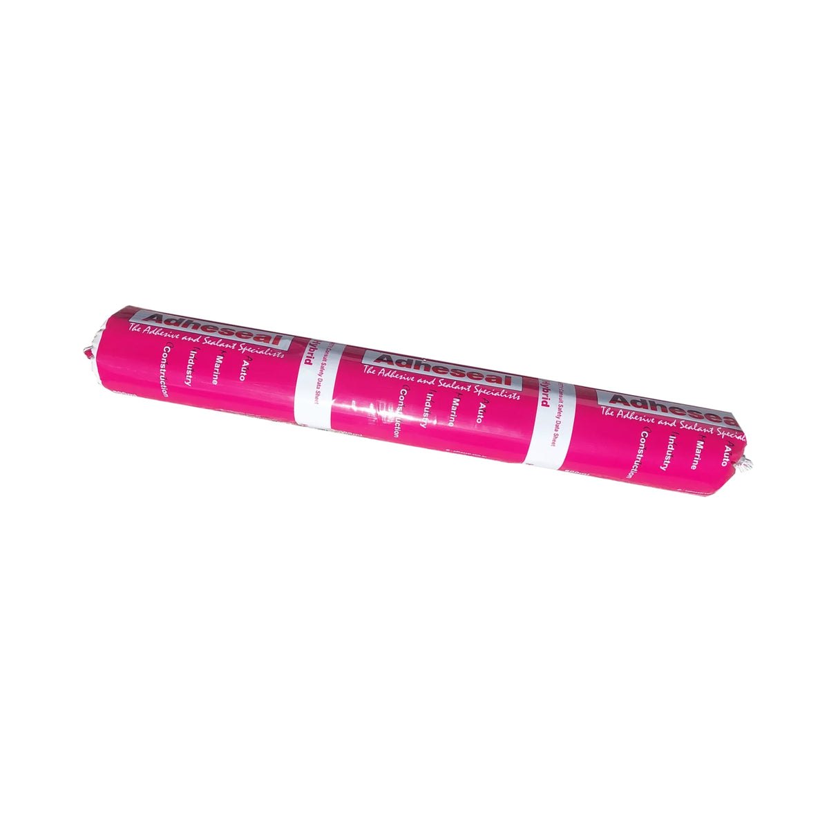 Adheseal Hi-Flex Construction+ MS polymer sealant in a 600 mL foil sausage