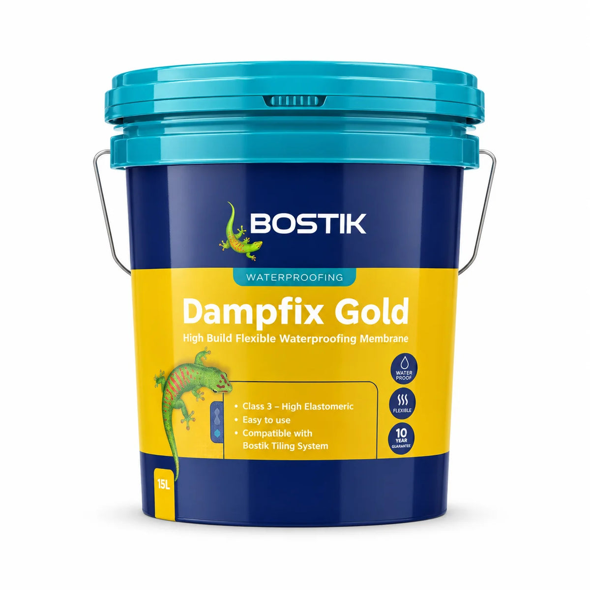 Bostik Dampfix Gold 15L waterproofing membrane pail