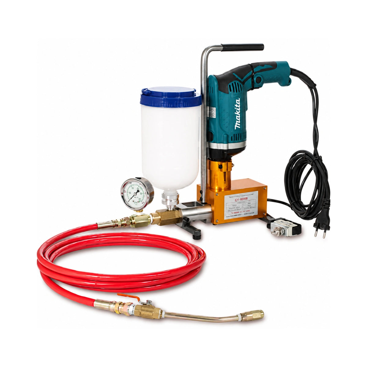 CY-1000 high-pressure injection pump for polyurethane and epoxy resin