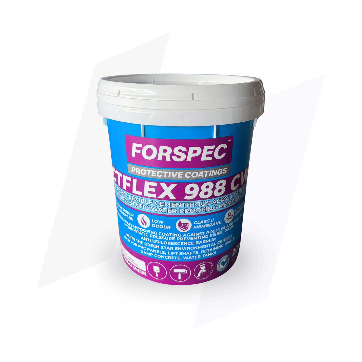 ACTFLEX 988 CWP – Hydrostatic Cementitious Waterproofing Membrane