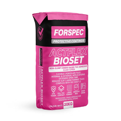 Forspec ACTFLEX BioSet C2TE S1 cementitious tile adhesive 20 kg bag