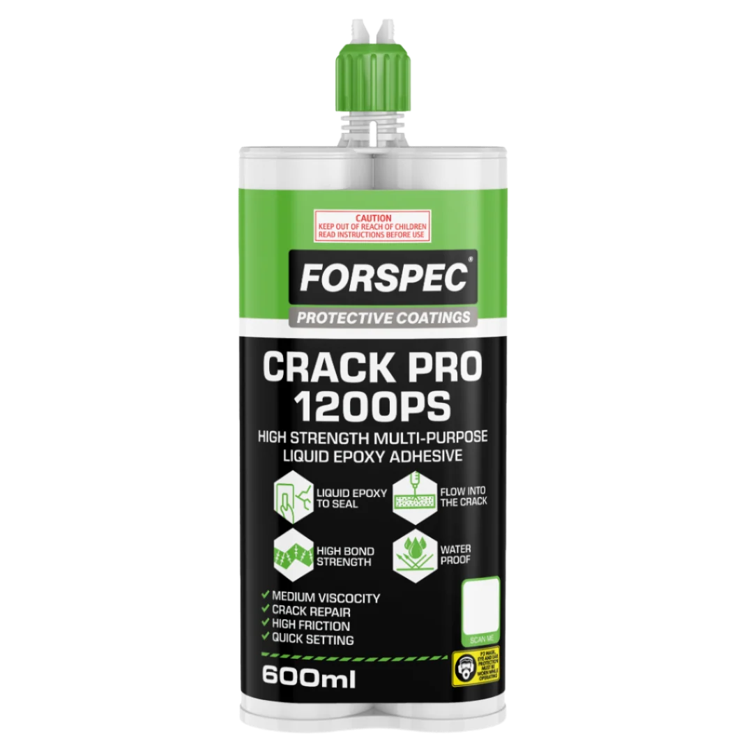 Forspec Crack Pro 1200PS two-component epoxy injection cartridge 600ml
