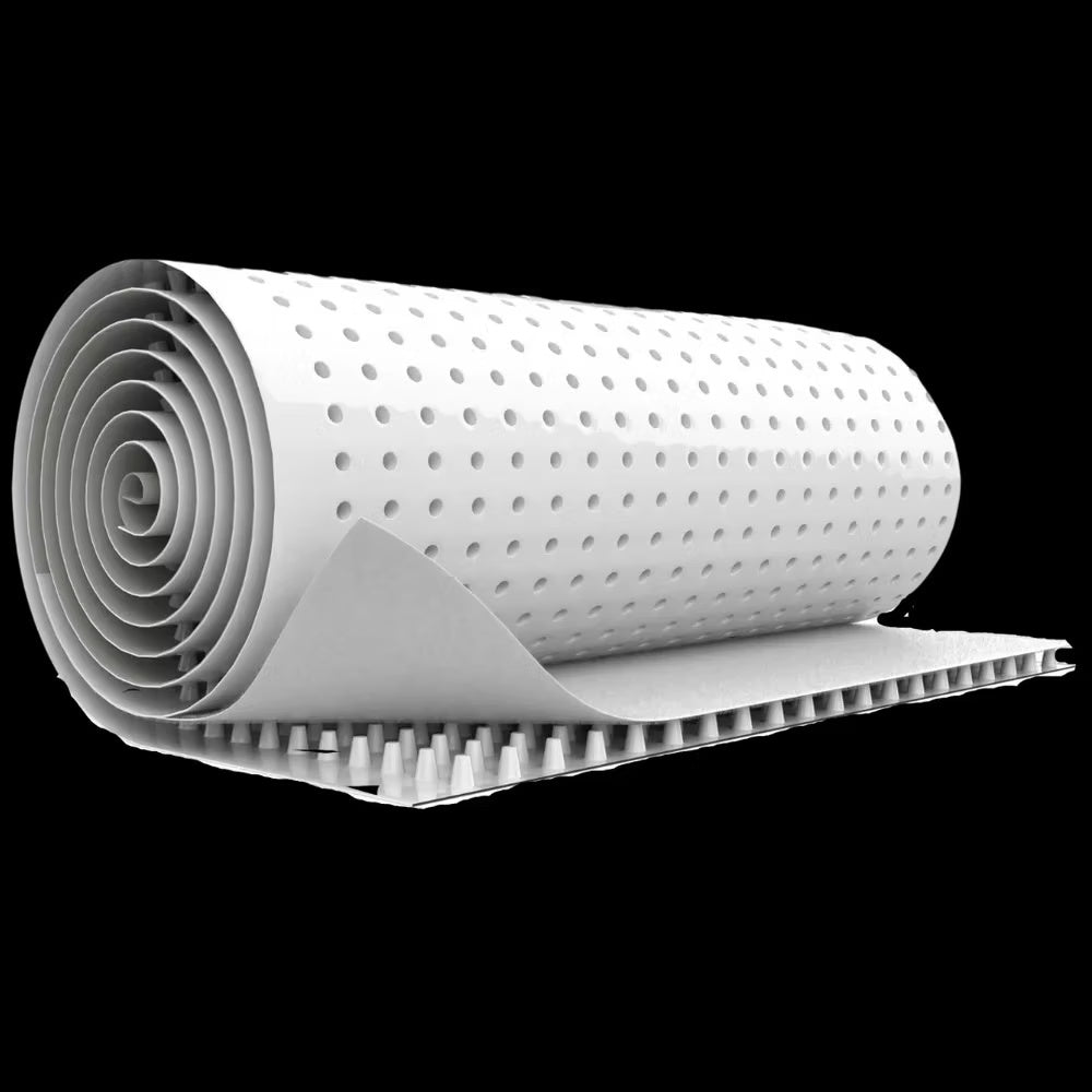 Forspec HiFlow drainage cell roll with bonded geotextile
