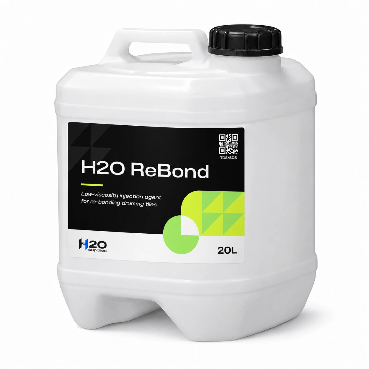 H2O ReBond low-viscosity tile re-bonding injection agent 20 litre drum