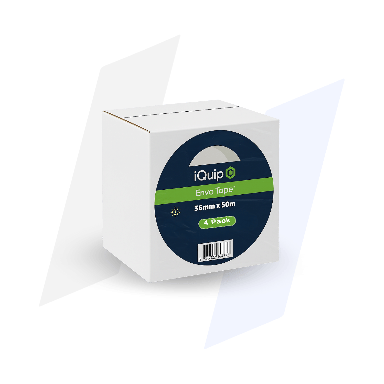 iQuip Green Envo Tape – UV-Resistant Masking Tape (36mm x 50m)