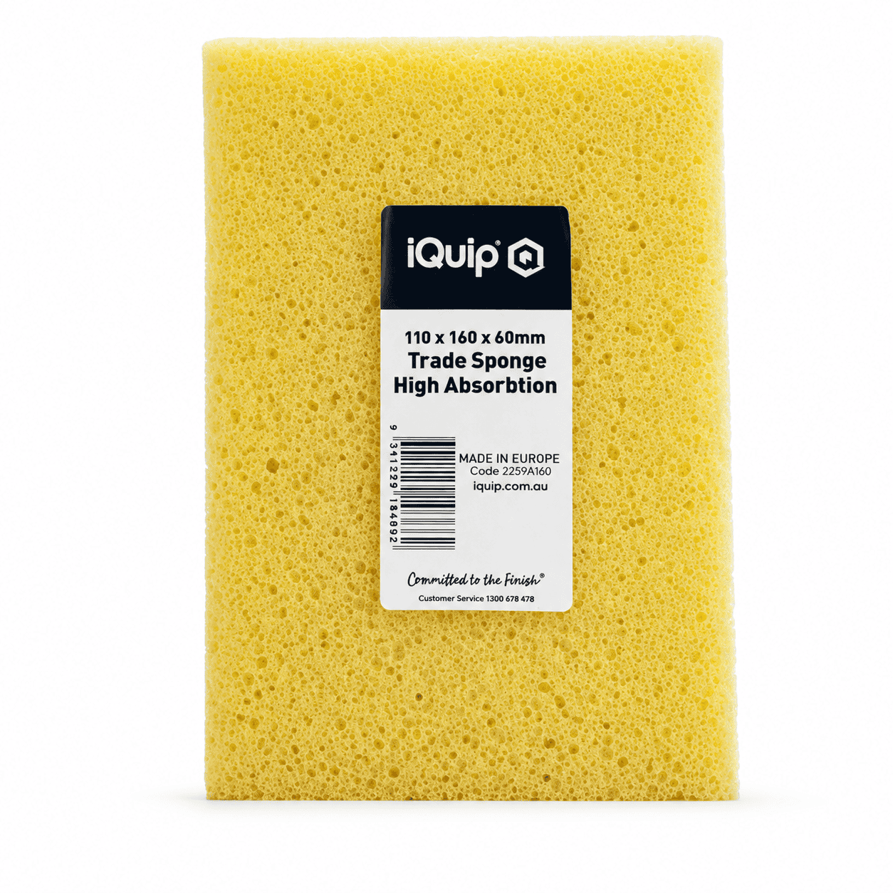 iQuip High Absorption Trade Sponge 110 x 160 x 60mm | H2O Supplies