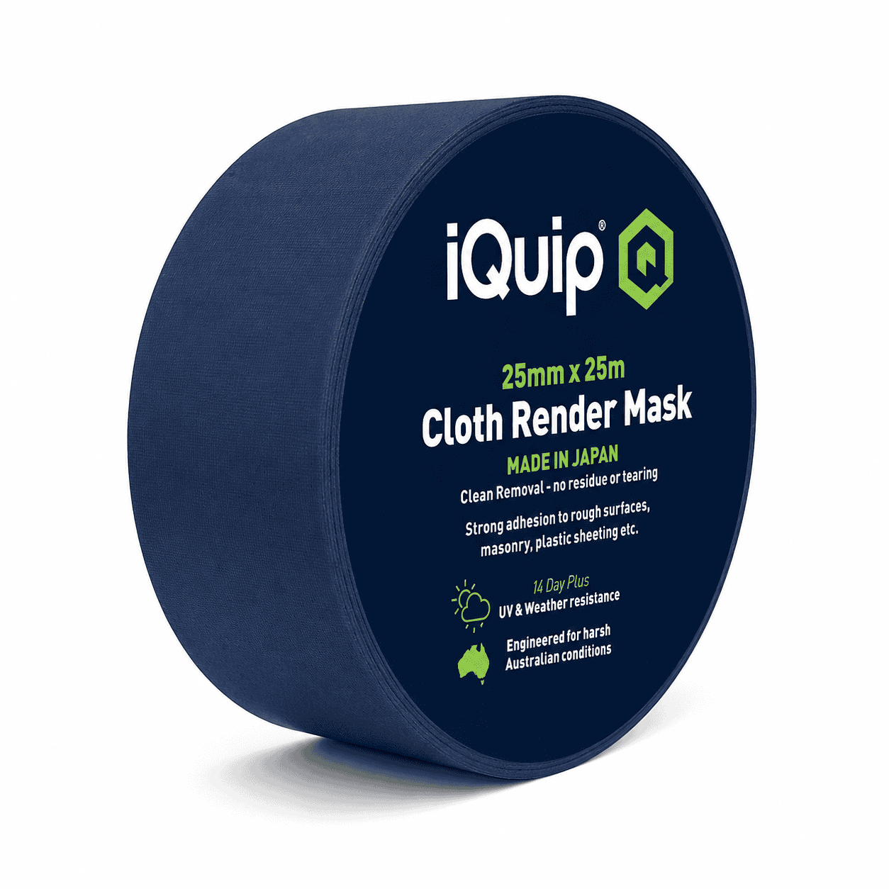 iQuip Japanese Cloth Render Masking Tape 25mm x 25m | H2O Supplies
