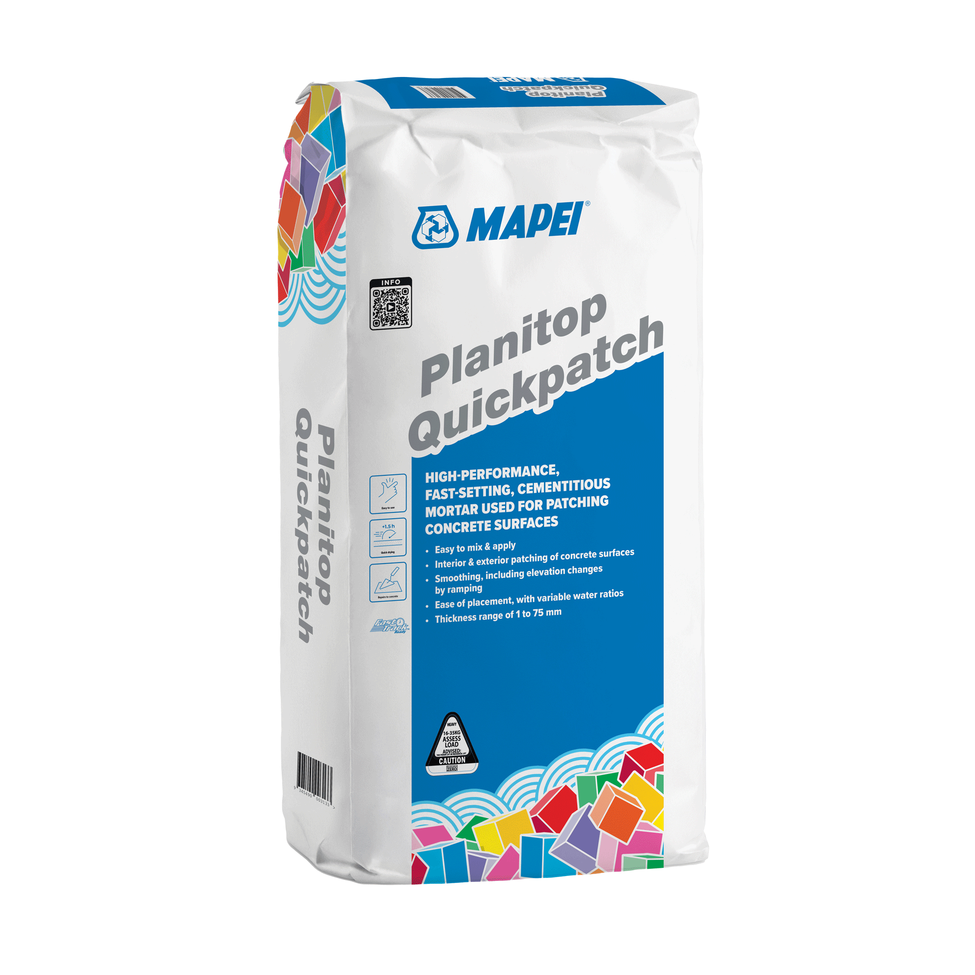 Planitop Quickpatch – Fast-Setting Concrete Patching Mortar