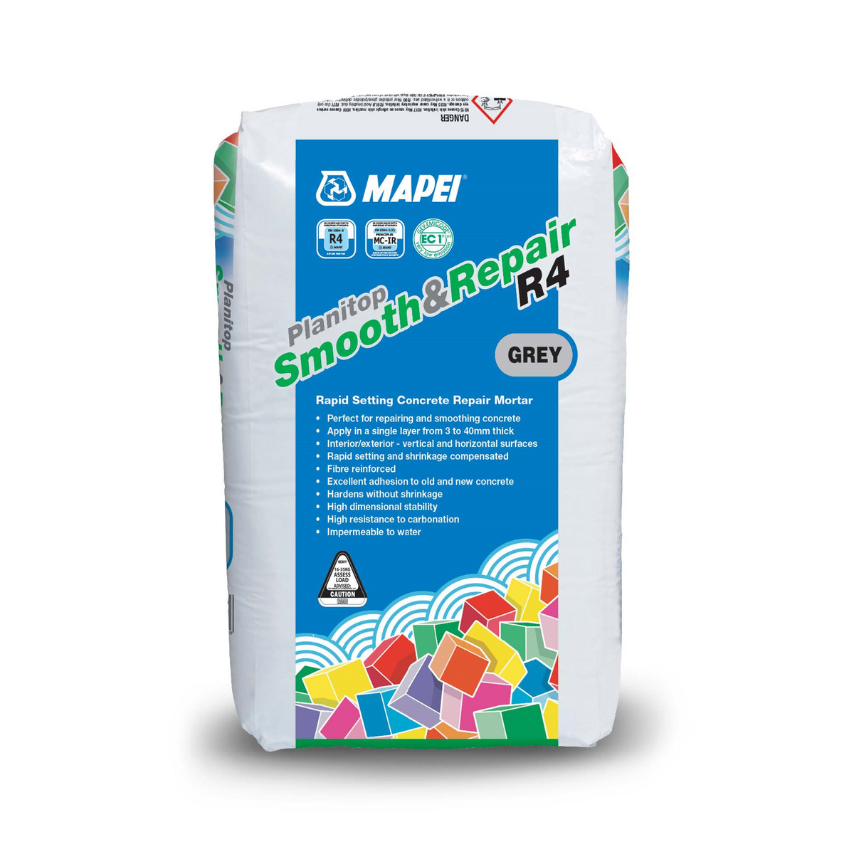 Mapei Planitop Smooth & Repair R4 – Structural Repair Mortar – H2O Supplies