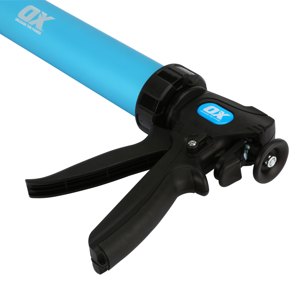 OX Pro Dual Thrust Sealant Gun handle and rotating barrel | H2O Supplies