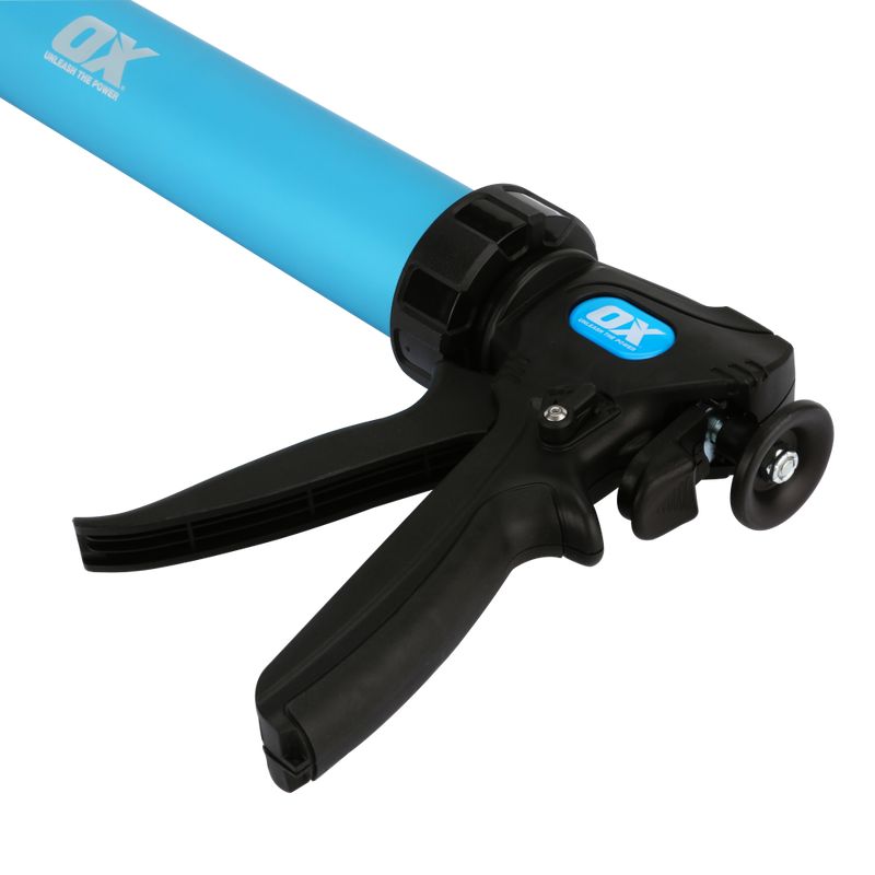 OX Pro Dual Thrust Sealant Gun handle and rotating barrel | H2O Supplies