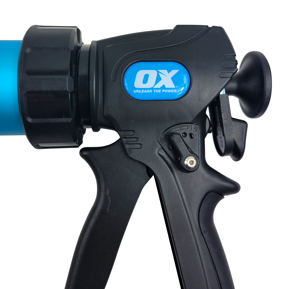 OX Pro Dual Thrust Sealant Gun 12:1 and 24:1 thrust switch | H2O Supplies
