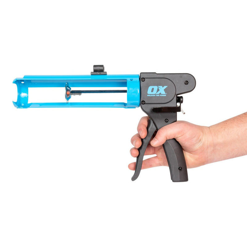 OX Pro Rodless Caulk Gun 290ml in use | H2O Supplies